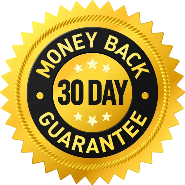 30 day money back guarantee